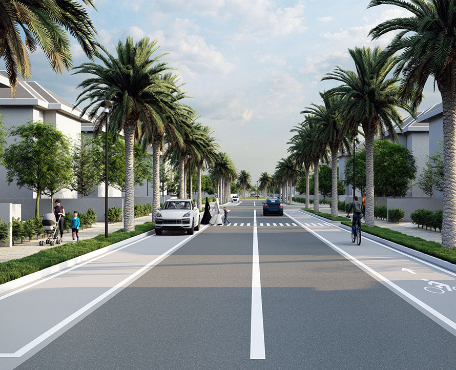 Residential mixed-use community
